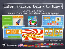 Letter Puzzle: Learn To Read poster