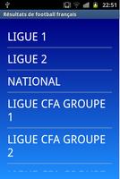 French soccer results Affiche