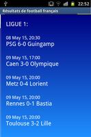 French soccer results capture d'écran 1