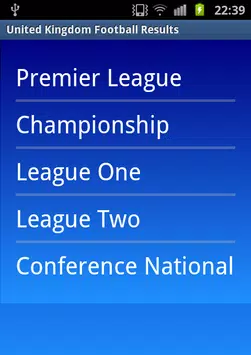 relé frío Abastecer Descarga de APK de Resultados liga inglesa futbol para Android
