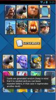 Random Clash Royale Deck Pro スクリーンショット 1