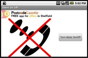 Silent On Off App Affiche