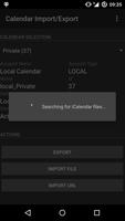 Calendar Import - Export (ics) تصوير الشاشة 1