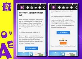 First Vowel Name Numerology screenshot 2