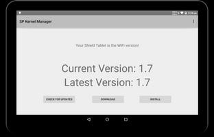 Shield Tablet Kernel Manager ポスター