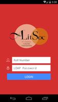 Lit-Soc App plakat