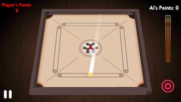 Carrom 3D SuperStar تصوير الشاشة 1