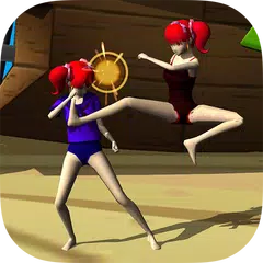 Cats Fighters Bikini Heroes 3D APK download