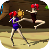 Cats Fighters Bikini Heroes 3D icon