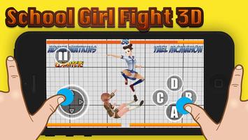 School Girl Fighting 3D Screenshot 3