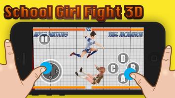 School Girl Fighting 3D скриншот 1