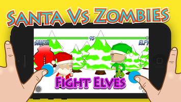 Santa Vs Zombies Fighting 3D تصوير الشاشة 3