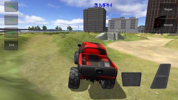 Monster-Truck-Fahrsimulator Plakat