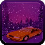 クリスマスタクシーのドライブ3D