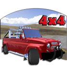 4x4 russischen mit Allrad:Jeep Zeichen