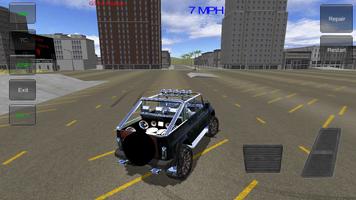 russian SUV: offroad jeep 4X4 poster
