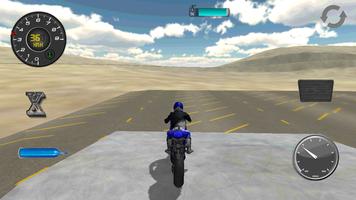 Stunt Bike Fahrsimulator Plakat