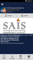 2016 SAIS Annual Conference Affiche