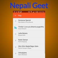 Nepali geet capture d'écran 1