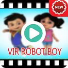 Studio Kartun Vir Robot Boy icône