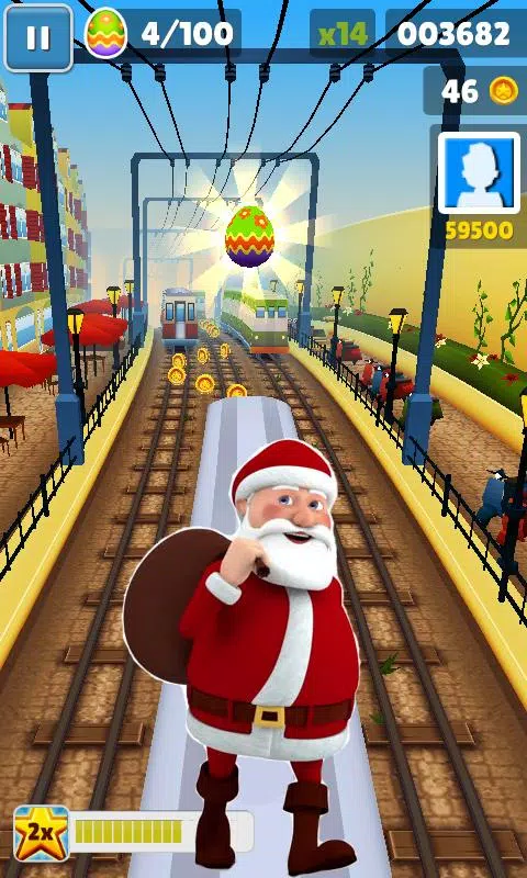 Santa Subway Subway Surfers Christmas