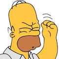 Homero Simpson: Ouch!
