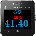 Discount Calculator Smartwatch-icoon