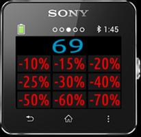 2 Schermata Discount Calculator Smartwatch