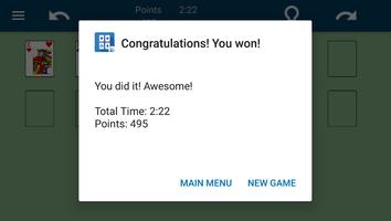 Solitaire اسکرین شاٹ 1