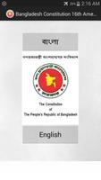 Bangladesh Constitution 16 AMD Affiche
