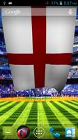 England 3D Flag Live Wallpaper capture d'écran 2