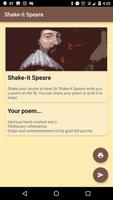 پوستر Shake-it Speare