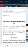 3 Schermata Shia Rights Watch