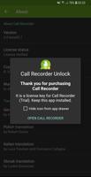 Call Recorder Unlock Affiche