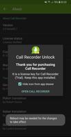 Call Recorder Unlock capture d'écran 1