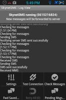 Skynet SMS الملصق