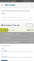 SOA CPD Tracker screenshot 1