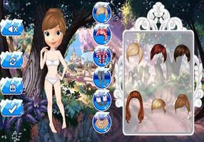 Sofia The First Dress Up Game imagem de tela 1