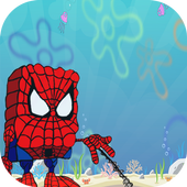Spider Sponge Run Adventure icon