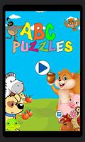 ABC Alphabet Jigsaw Puzzles Affiche