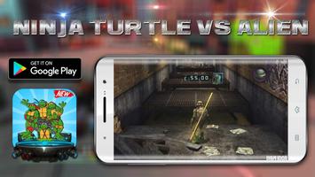 Poster Shadow Turtles Hero Ninja vs Super Alien