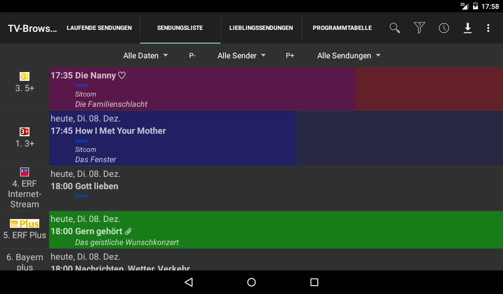 TV-Browser for Android - APK Download
