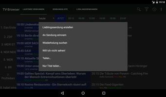 TV-Browser Teilen-Plugin تصوير الشاشة 2