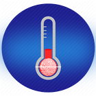 dedo bolso Termômetro ícone