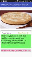 Cheese cake recipe: free recipe app capture d'écran 1