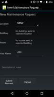 Maintenance Request capture d'écran 1