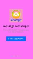 Message Messenger Plakat