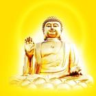 3D golden Buddha icon