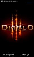 Diablo 3 Fire Live Wallpaper capture d'écran 1