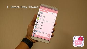 BM Delta Tema Cute Pink स्क्रीनशॉट 3